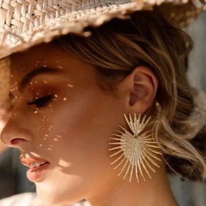 New! Zara Sunburst Earrings